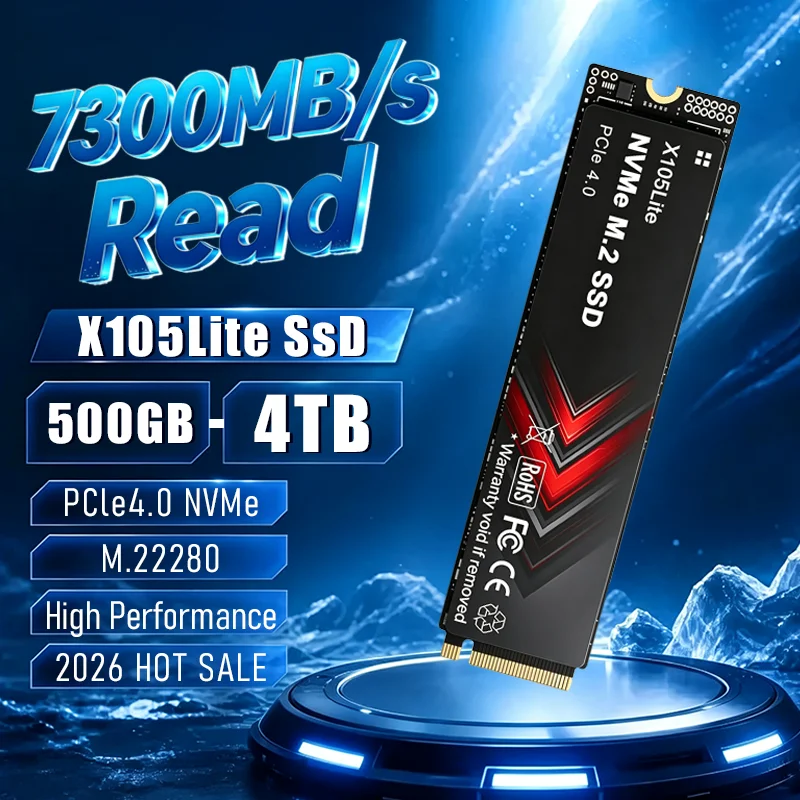 NEW X105Lite 500GB-4TB PCIe 4. - đánh giá và giá M.2 Nvme 4Tb Pcie 4.0 Ssd