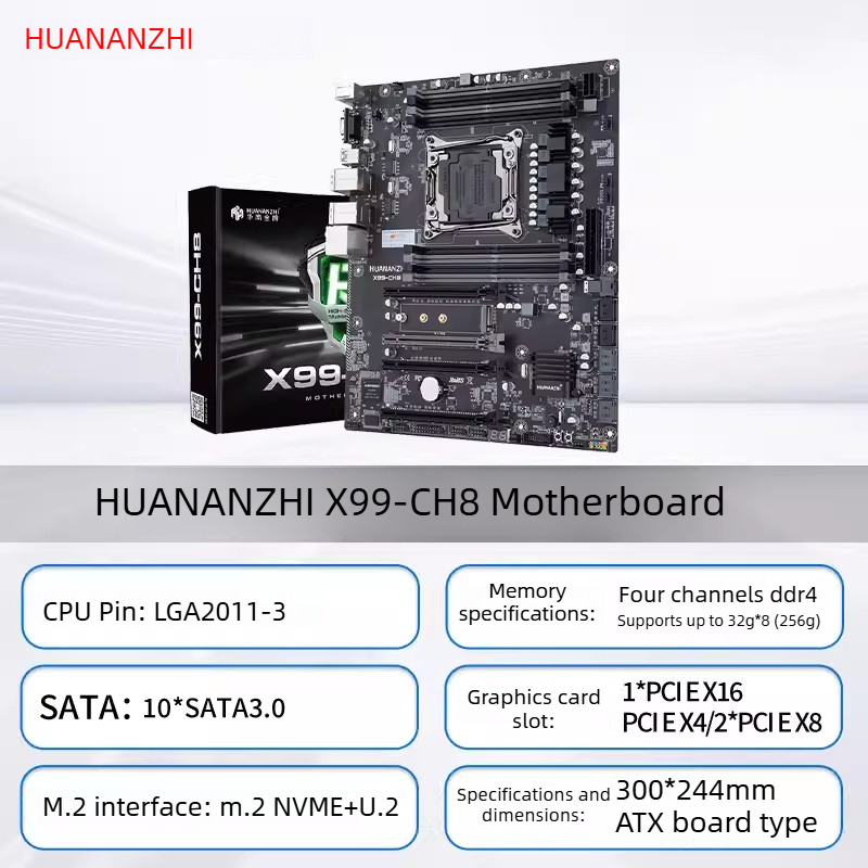 HUANANZHI LGA2011-3 X99 Mother - đánh giá và giá X99 Dual Cpu Motherboard Combo