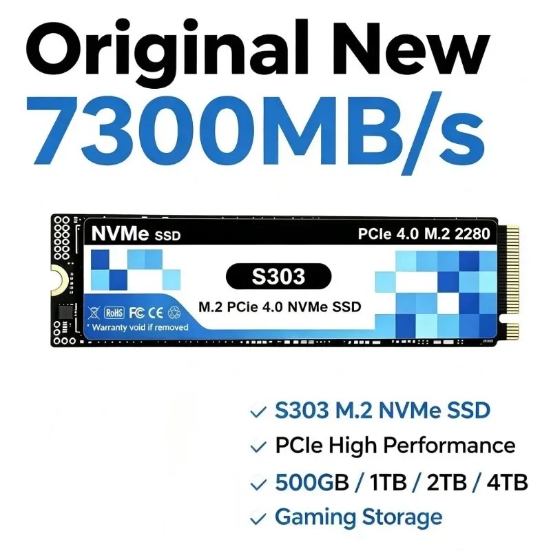 S303 4TB SSD NVMe M.2 PCIe 4.0 - đánh giá và giá M.2 Nvme 4Tb Pcie 4.0 Ssd