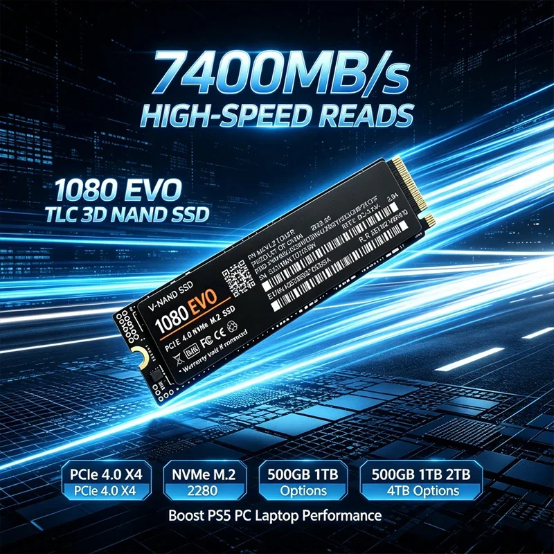 1080 EVO M.2 2280 NVMe PCIe 4. - đánh giá và giá M.2 Nvme 4Tb Pcie 4.0 Ssd