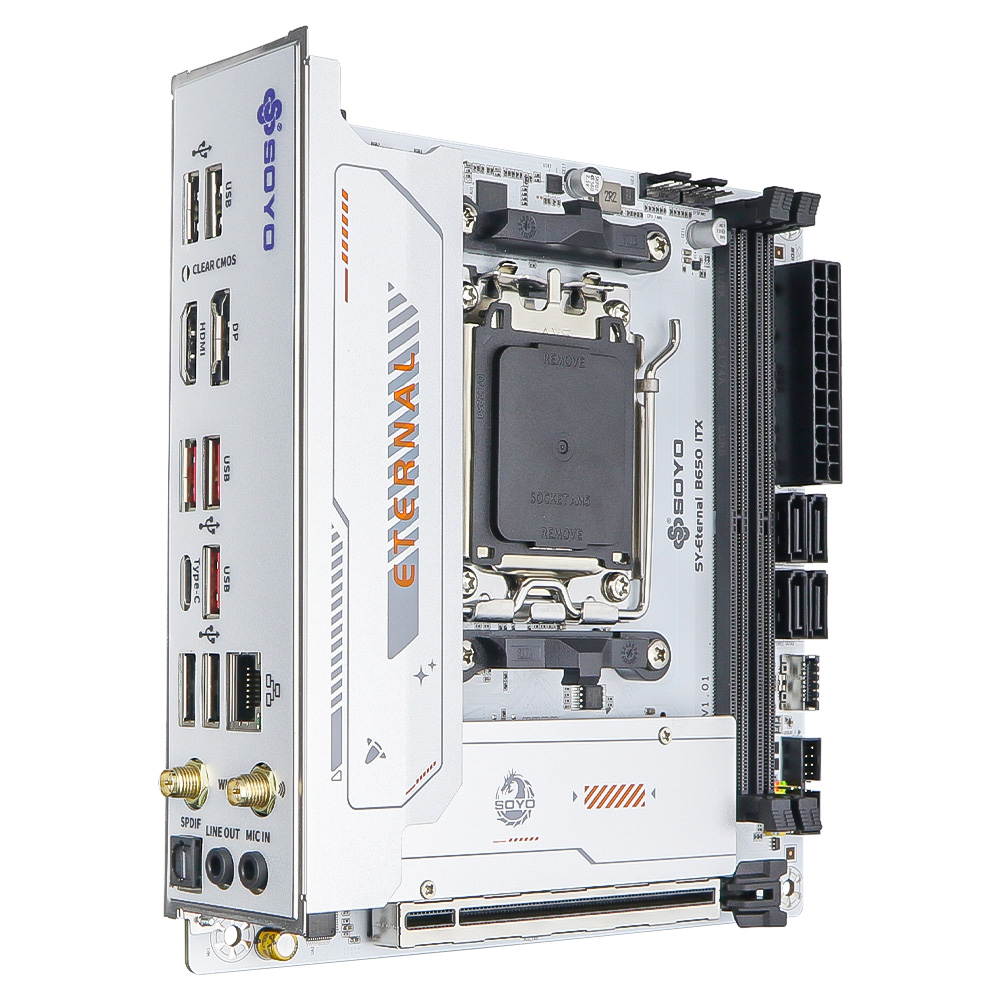 SOYO Eternal B650ITX  Motherbo - đánh giá và giá B650 Itx Motherboard Wifi